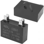 Конденсатор CBB61 4 uF  450V 4 PIN (SAIFU)