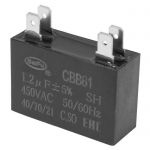Конденсатор CBB61 1.2 uF 450V 4 PIN (SAIFU)