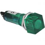 Лампа неоновая в корпусе N-802-G 220V