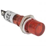 Лампа неоновая в корпусе N-814-R 220V