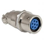 Разъем XS12-7 (Zn) panel-cable jack