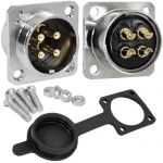 Разъем GX25M-4H