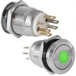 Кнопка антивандальная LAS1GQ-11D/G/N on-(off)+off-(on)