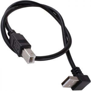 Компьютерный шнур USB2.0 A(m)angle-USB B(m) B 0.5m купить по цене от 91.34 руб. из наличия.
