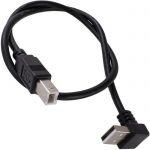 Компьютерный шнур USB2.0 A(m)angle-USB B(m) B 0.5m