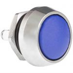 Кнопка антивандальная GQ12B-10/Bl/N off-(on)