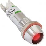 Светодиод в корусе L-615-R 220v (8mm)