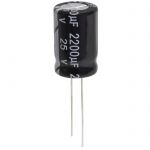 Конденсатор 2200 UF 25V 105*C 13*21 (JWCO)