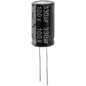 Конденсатор 330 UF 100V 105*C 13*26 (JWCO) купить по цене от 15.64 руб. из наличия.