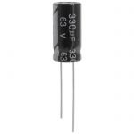 Конденсатор 330 UF 63V 105*C 10*20 (JWCO)