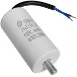 Конденсатор CBB60 16uF 450V WIRE+SCREW (SAIFU)