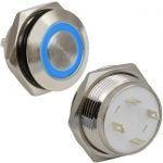 Кнопка антивандальная GQ16TF-10E/B/N off-(on)