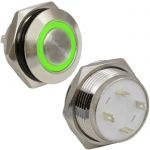 Кнопка антивандальная GQ16TF-10E/G/N off-(on)