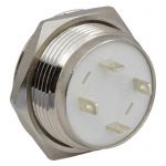 Кнопка антивандальная GQ19TF-10E/B/N off-(on)