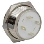 Кнопка антивандальная GQ19TF-10E/G/N off-(on)
