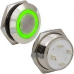 Кнопка антивандальная GQ19TF-10E/G/N off-(on)