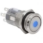 Кнопка антивандальная LAS2GQF-11ZD/B/N on-on