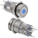 Кнопка антивандальная LAS2-GQF-11ZD/B on-on