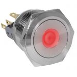 Кнопка антивандальная GQ22-11ZD/R on-off+off-on