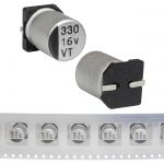 Конденсатор 330 UF 16 V 105C 8*10.5 VT
