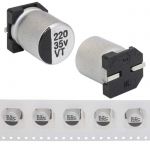 Конденсатор 220 uF 35 V 105C 8*10.5 VT