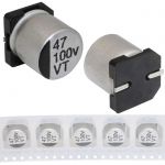 Конденсатор 47 uF 100 V 105C 10*10.5 VT