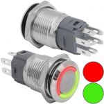 Кнопка антивандальная GQ16B-10E/RG/N off-(on)