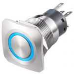 Кнопка антивандал. GQ19E-10E/B/N off-(on)