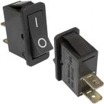 Переключатель RS-101-16C on-off черный