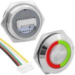 Кнопка антивандальная GQ19TF-5E/RG/N off-(on)