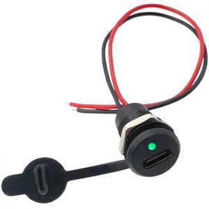 Разъем USB TYPE-C-2pin-LED купить по цене от 0 руб. из наличия.