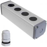 Корпус кнопочного поста BP-AL-4-22-N