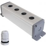 Корпус кнопочного поста BP-AL-4-16-W