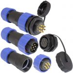 Разъем герметичный SZC21 7P-M-FB