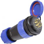 Разъем герметичный SZC28 9P-M-FB