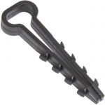 Фиксатор для кабеля ДХП 12-6 (черн) (100шт)