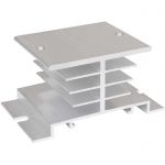 Радиатор охлаждения I50 SSR 10/25A (40x60x80)