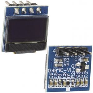 DSM-OLED-0.49-4P-B (Дисплей OLED) купить по цене от 191.65₽ в компании РУЭЛКОМ/ Характеристики, описание, размеры