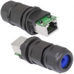 Разъем герметичный RJ45-20P ip68