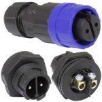 Разъем герметичный SP16S-2P-M-FB