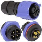 Разъем герметичный SZC20B-4P-M-FB