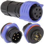 Разъем герметичный SZC16B-5P-M-FB