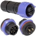 Разъем герметичный SZC16B-4P-M-FB