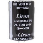 Конденсатор 10000 UF 63V 105*C 35*50 Liron