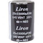 Конденсатор 33000 UF 25V 105*C 35*50 Liron