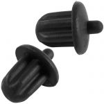 Аудио разъем Rubber plug 6.35mm Jack 01 black