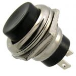 Кнопочный переключатель PBS-26B off-(on) черный