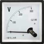 Щитовой прибор Вольтметр 300В 50гц (96х96)
