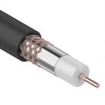 Кабель коаксиальный RG-6U Cu/Cu, 64% 75 Ом OUTDOOR 100m