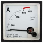 Щитовой прибор Амперметр 600/5А 50гц (72х72)